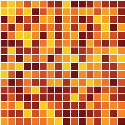 Color grid animation